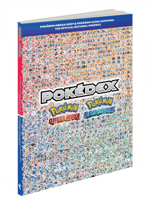 Pokémon Omega Ruby and Alpha Sapphire Official National Pokédex book