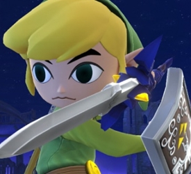 Toon Link returns in Super Smash Bros. Wii U & 3DS