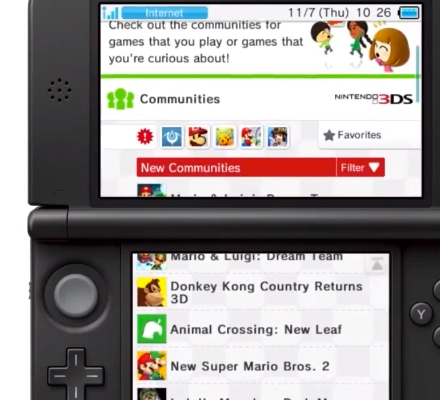 Miiverse, shared eShop balances and NNID coming to Nintendo 3DS next month