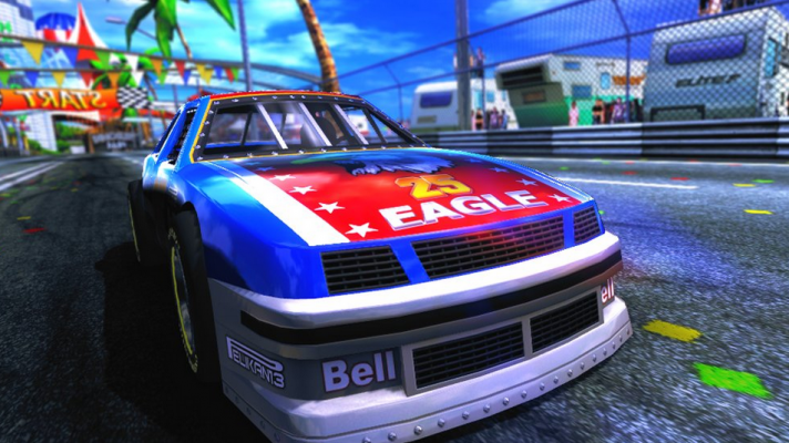 First footage of 90’s Arcade Racer zooms into view