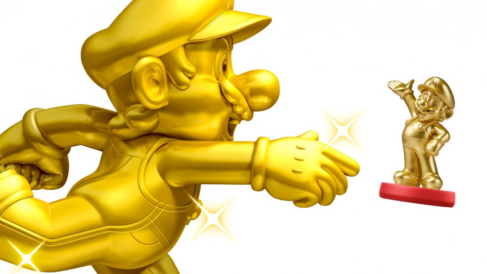 Gold Mario amiibo confirmed to be Walmart exclusive in the US, released alongside Mario Party 10