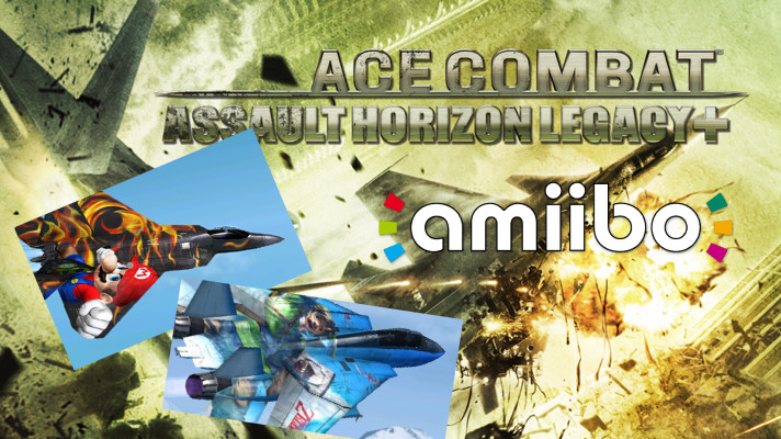 Watch: Unlocking amiibo skins on Ace Combat Assault Horizon Legacy +