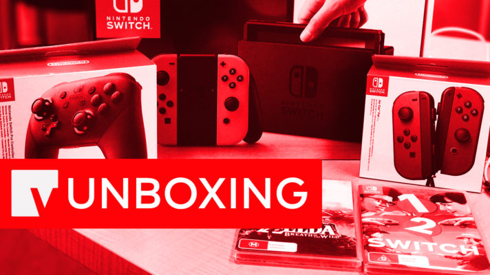 Video: Unboxing our Australian Nintendo Switch