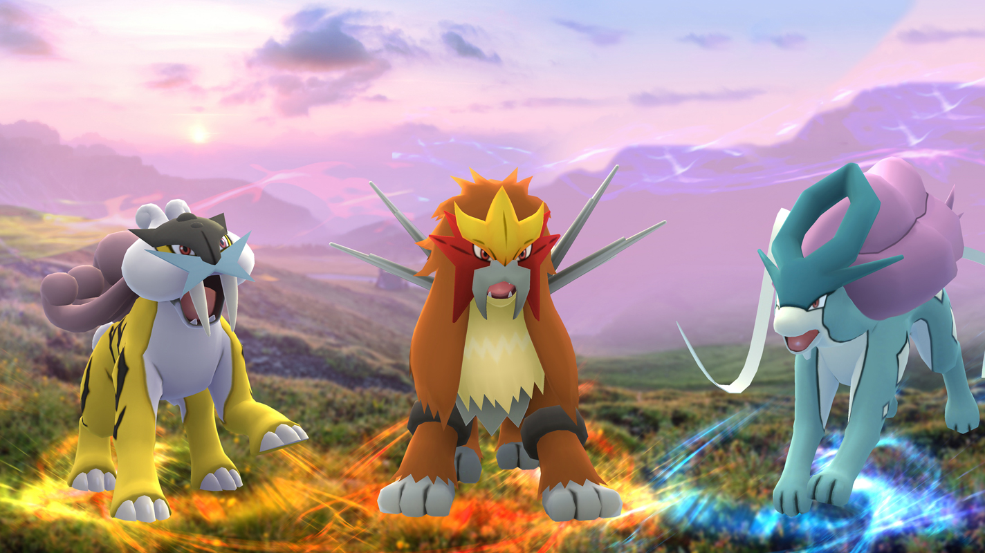 Legendary Pokémon Raikou, Entei, and Suicune have arrived in Pokémon Go -  Vooks