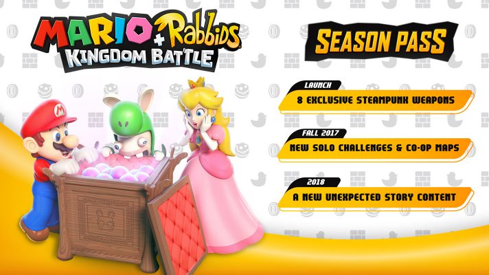 Mario + Rabbids Kingdom Battle season pass announced, includes story content