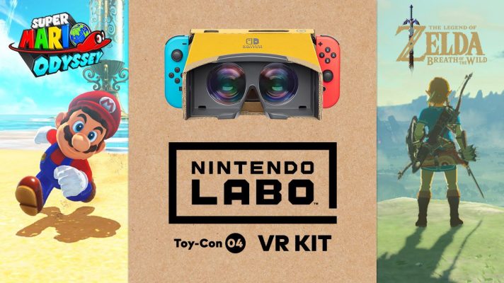 Breath of the Wild and Super Mario Odyssey getting VR modes with Labo