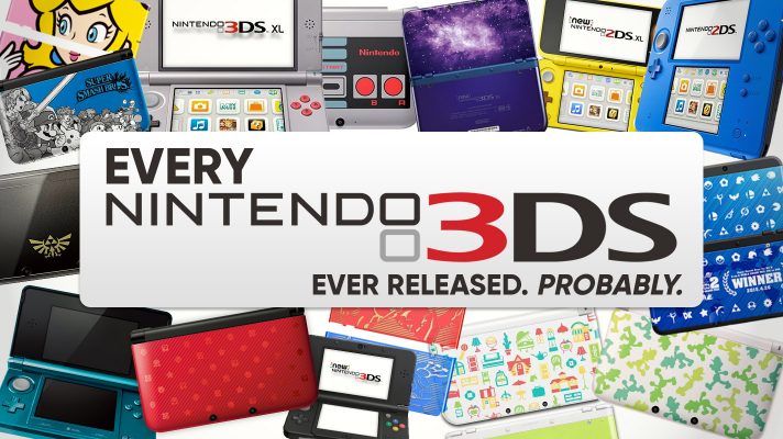 Every Nintendo 3DS Variant Ever Released. Probably.