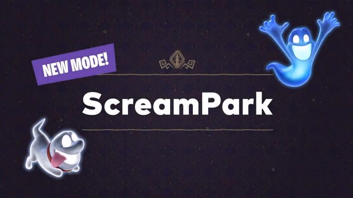 Enter the ScreamPark with up to 8 players in Luigi’s Mansion 3