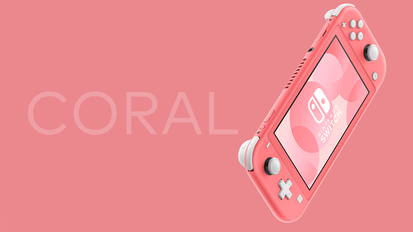 Switch Lite Getting New Coral Colour In Japan Next Month Update