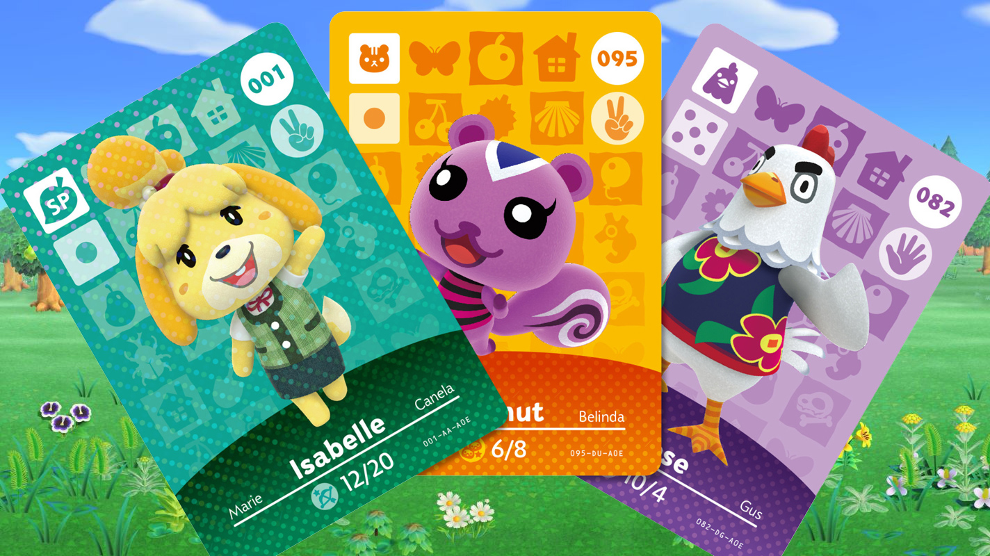 animal crossing amiibo cards complete set