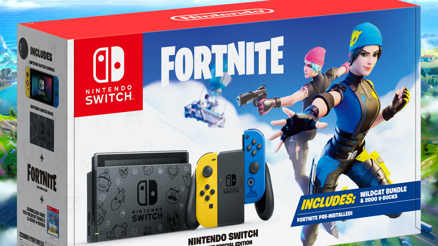 Fortnite Special Edition Nintendo Switch console coming ...