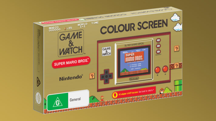The Game & Watch Super Mario Bros. is getting one last restock in Australia, preorders reopen