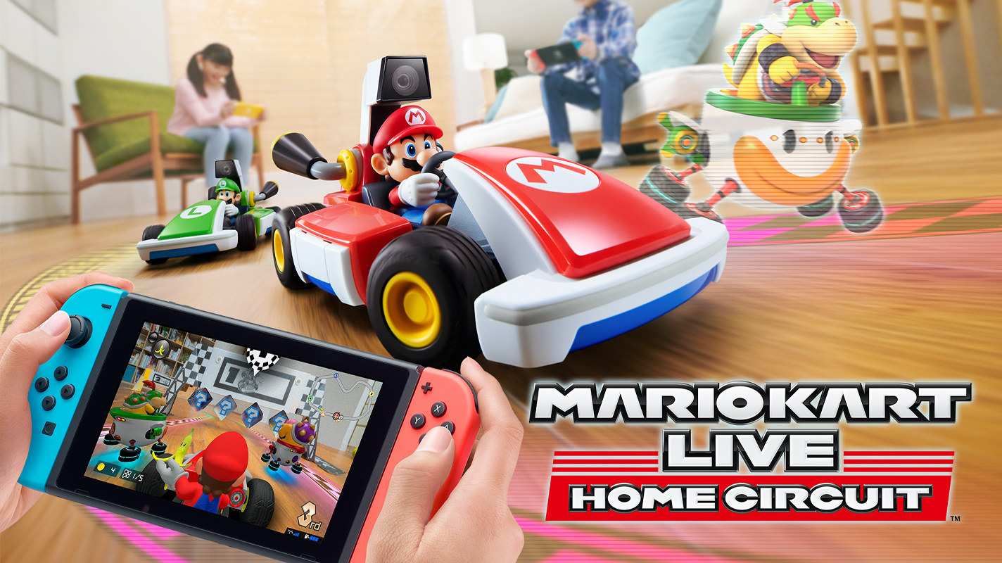 Mario Kart Live: Home Circuit is a Switch AR game using a real Mario
