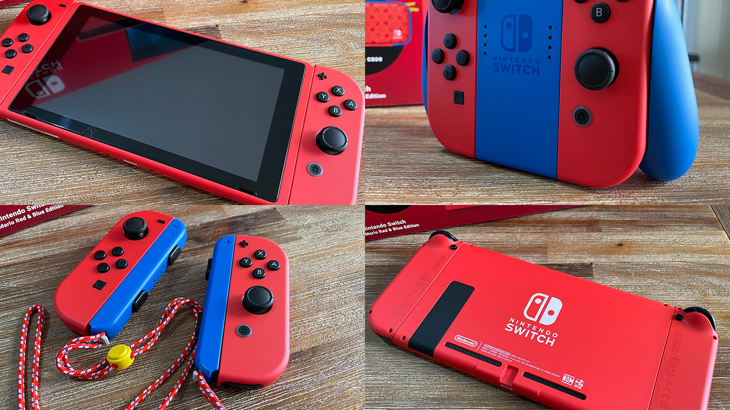 Limited Edition Nintendo Switch Pro Controller Mario / Monster Hunter Rise Pro Controller Looks