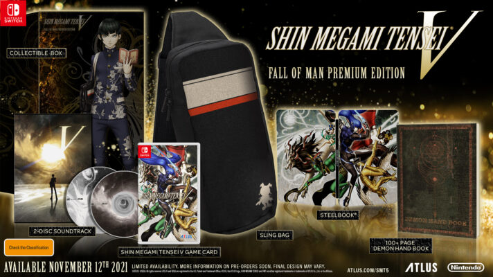Fall of Man Premium Edition of Shin Megami Tensei V confirmed for Australia