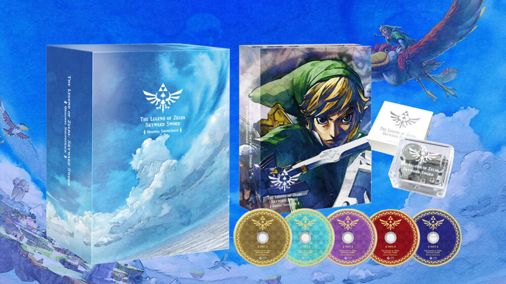 Skyward Sword getting adorable music box and 5-disc soundtrack in Japan