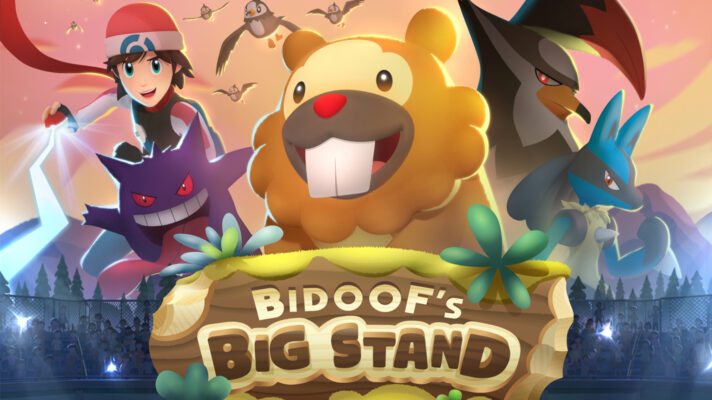 Bidoof’s Big Stand is the latest Pokémon animation short, out now
