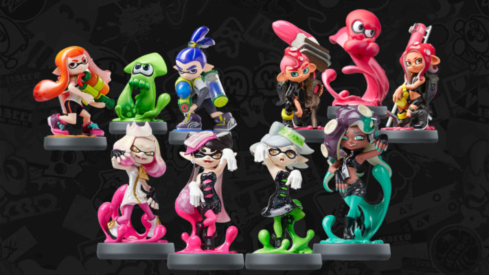 Splatoon 1 and 2 amiibo restocks up for preorder on My Nintendo Store