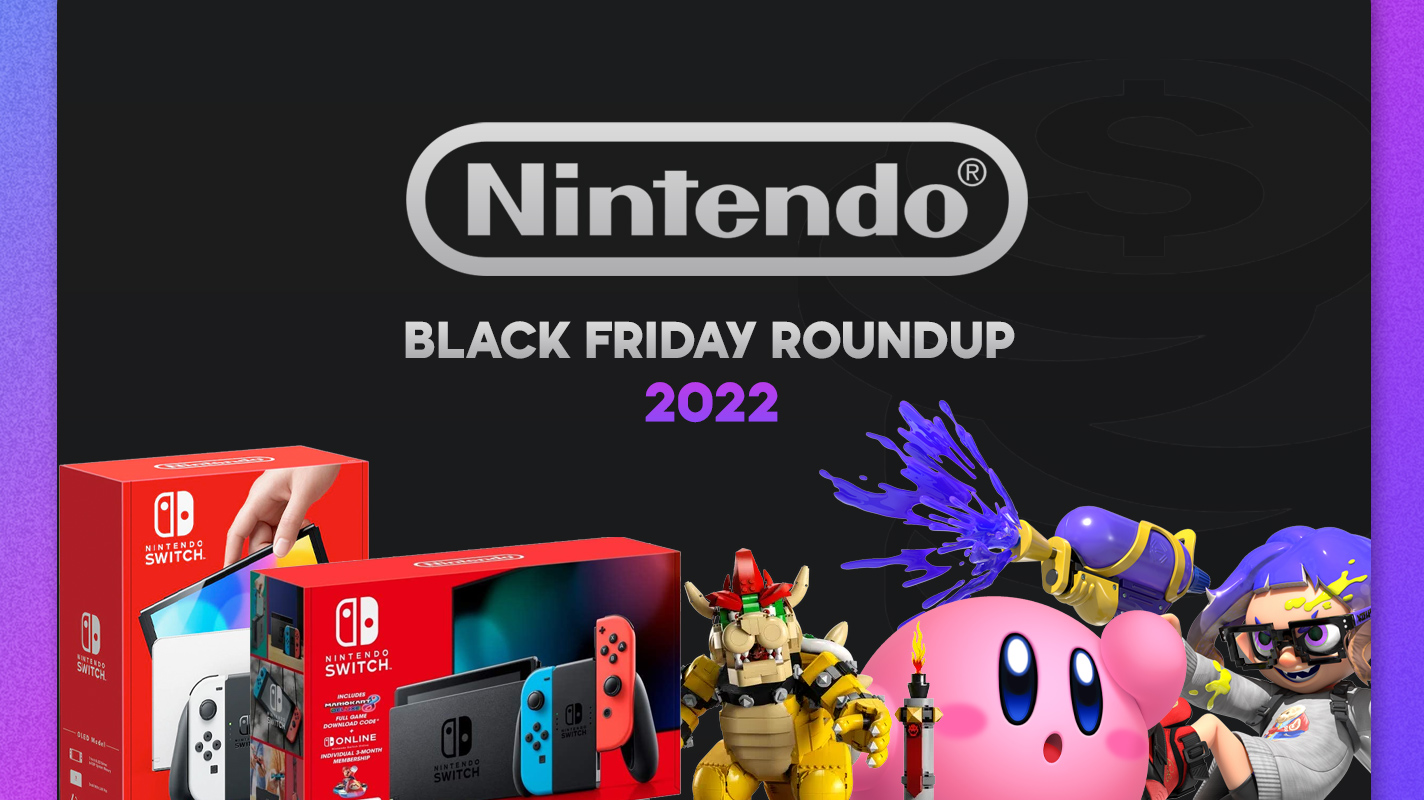 Nintendo Switch, 3DS Black Friday, Cyber Monday Super Sale is Live