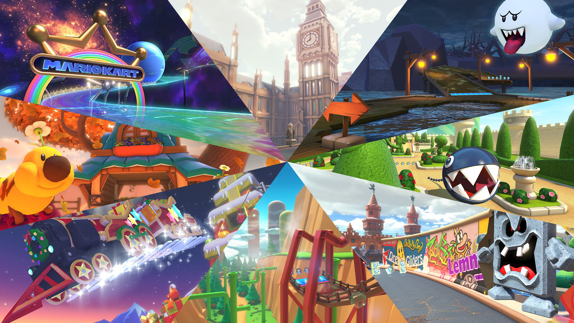 Mario Kart 8 Deluxe Booster Course Move Wave 3 is out now Starfield