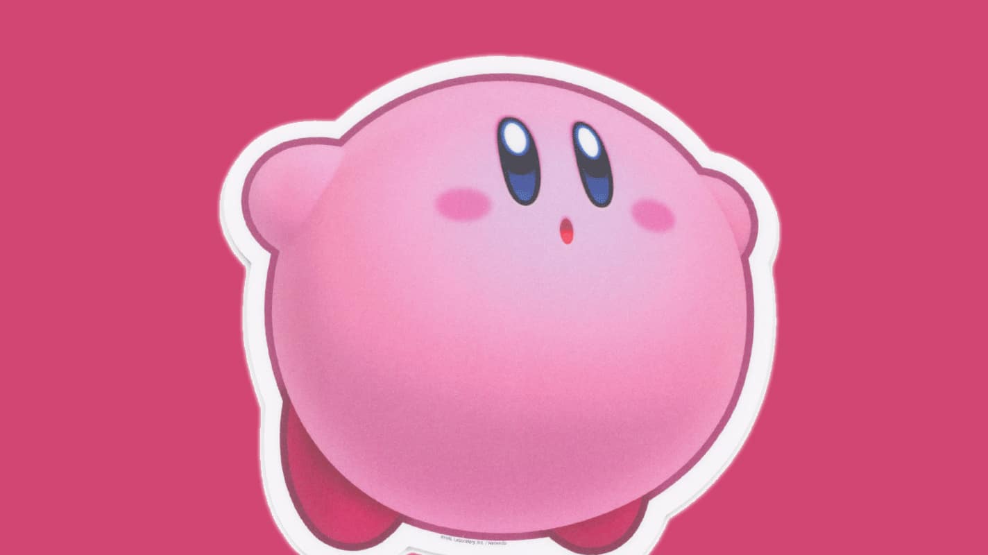 This Kirby's Return to Dream Land Deluxe Mouse Pad is very Deluxe Vooks