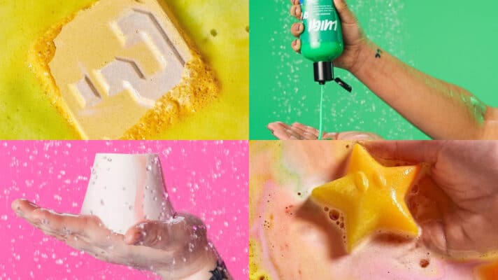 The Super Mario Bros. Movie x Lush Cosmetics collab launching tomorrow