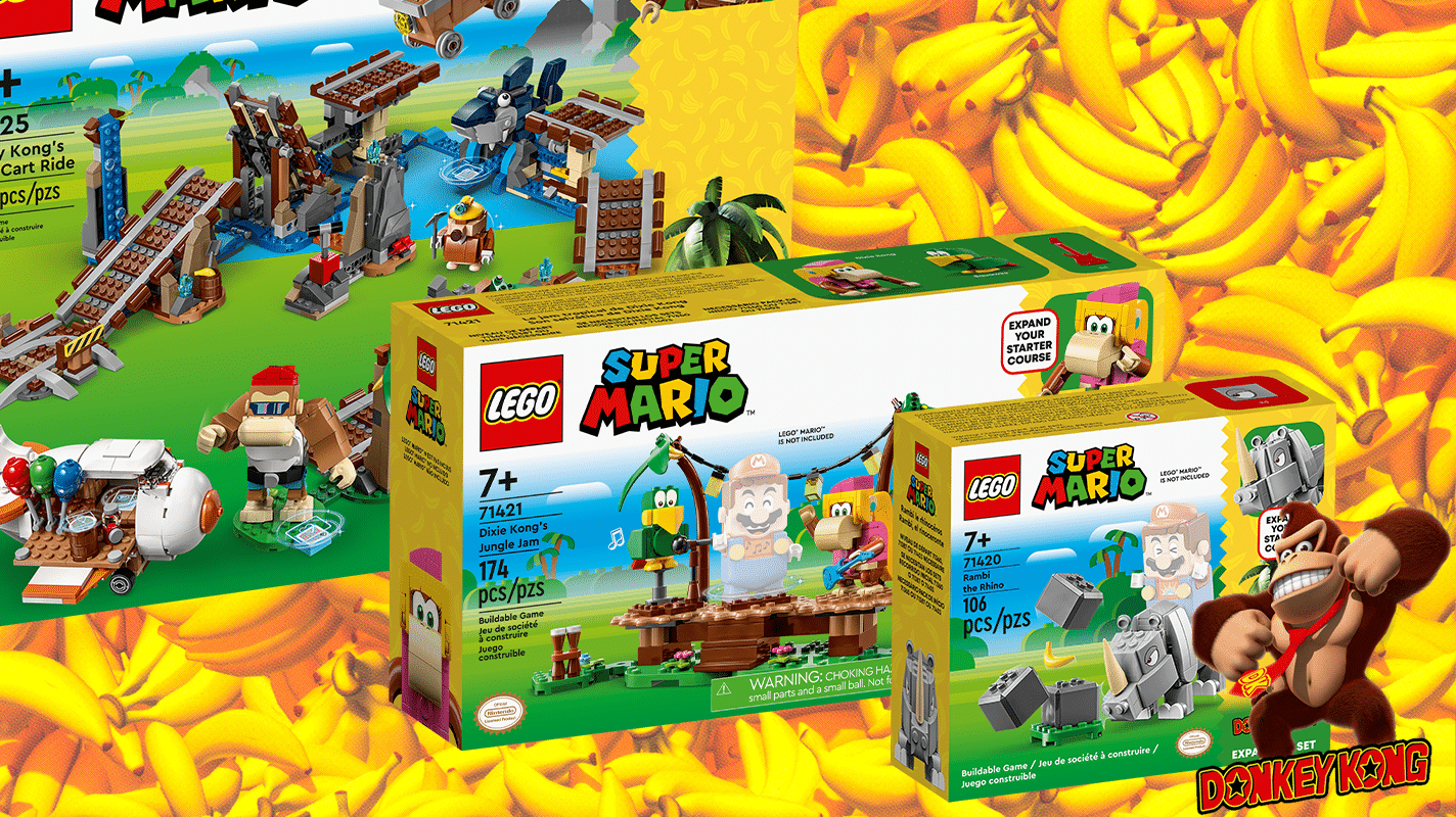 The complete Donkey Kong Lego Sequence has been revealed Gaming Dispatch