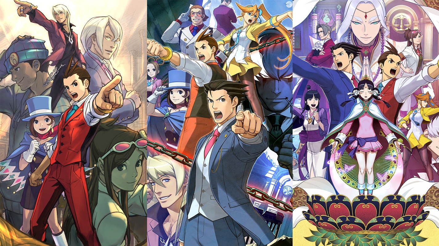 Phoenix Wright: Ace Attorney Trilogy Custom Nintendo Switch 