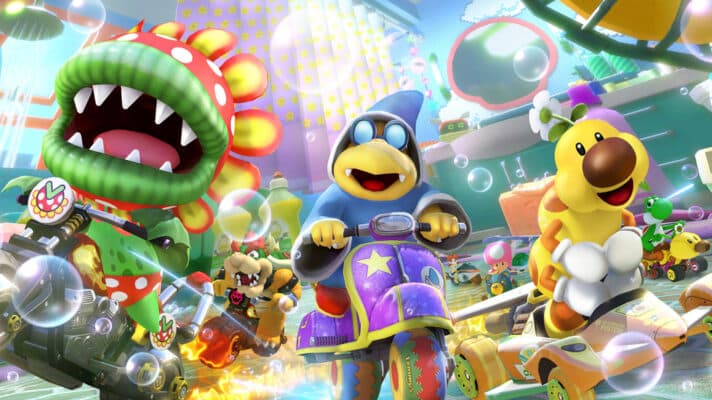 Petey Piranha, Wiggler and Kamek coming to Mario Kart 8 Deluxe in Wave 5
