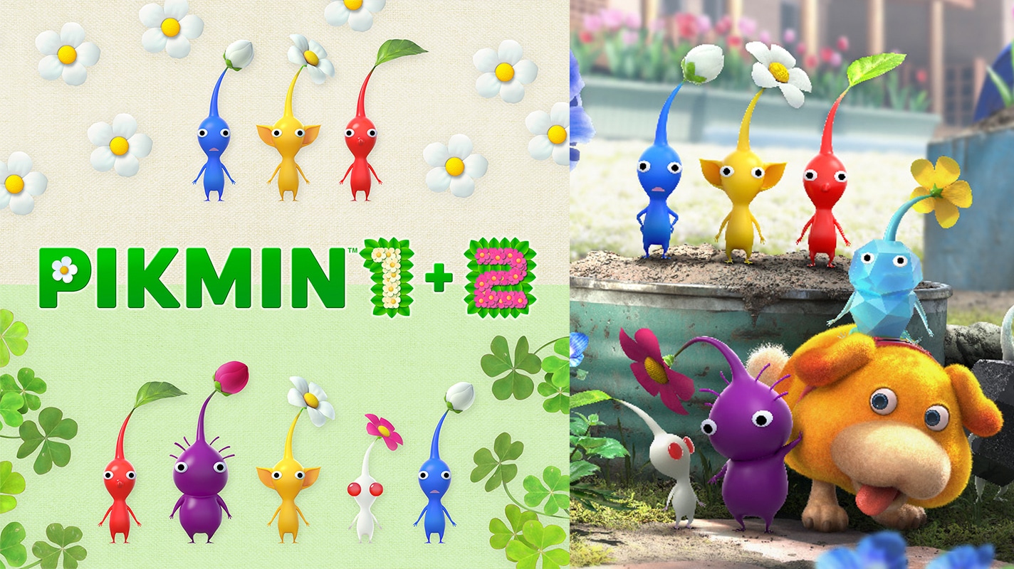 Pikmin 1 +2 coming to Switch today, Pikmin 4 getting a demo - Vooks
