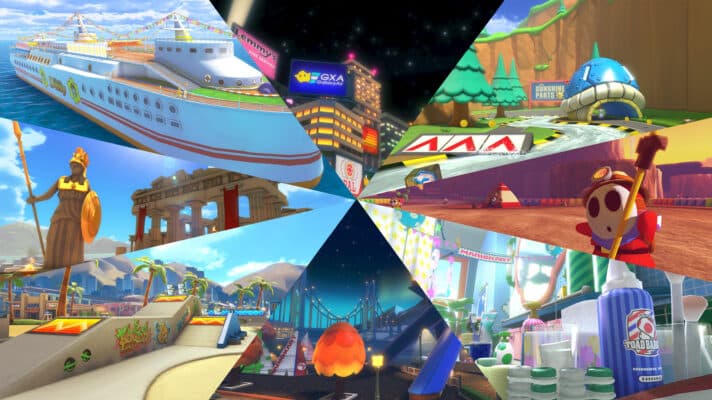 Wave 5 of the Mario Kart 8 Deluxe Booster Course Pass zooms in on July 12th