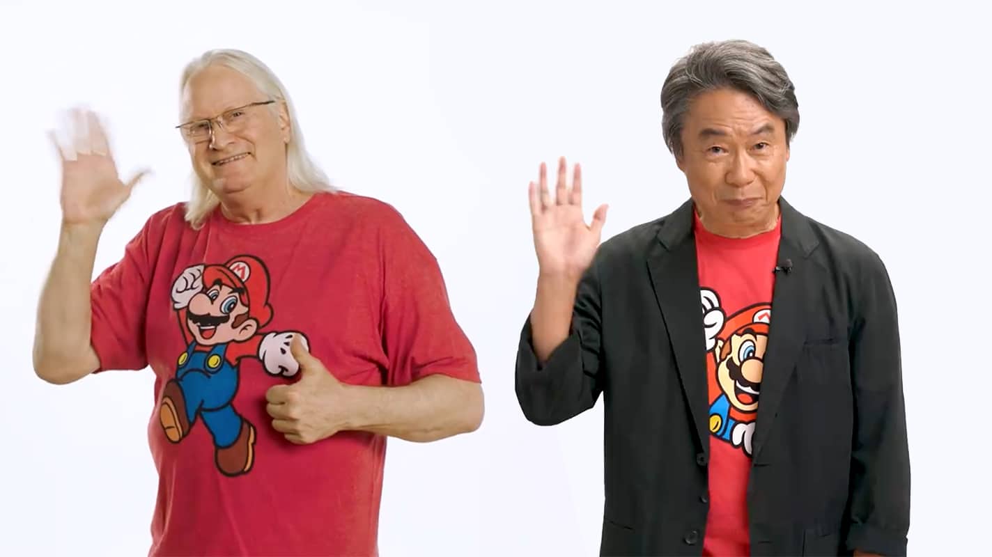 Charles Martinet & Shigeru Miyamoto share video message after Mario voice  announcement - Vooks