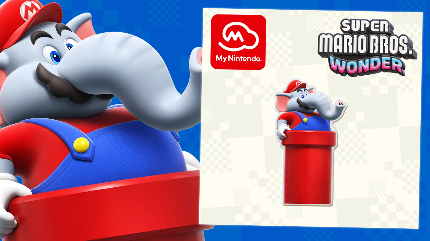 Elephant Mario pin added to My Nintendo Store rewards Gaming News