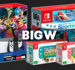 Big W will have the new Nintendo Switch bundles for Black Friday at great price