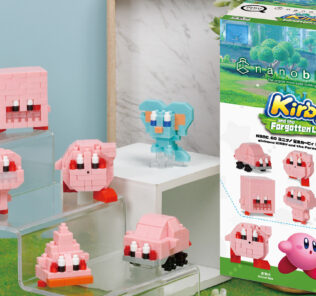 New Kirby and the Forgotten Land nanoblocks added to the My Nintendo Store