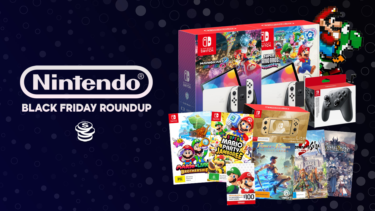 All the Australian Nintendo Black Friday Cyber Monday Deals 2024 Vooks