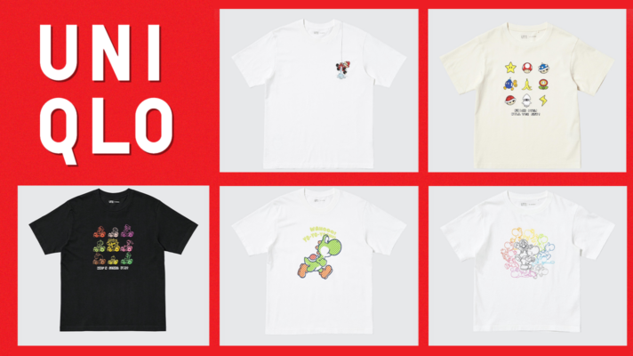 Uniqlo brings back some classic Mario themed shirts