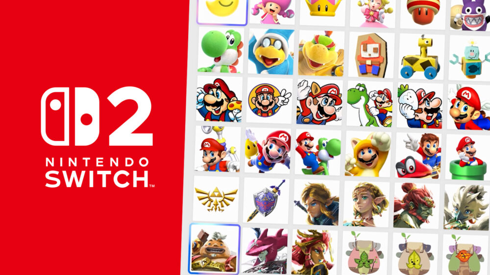 Switch 2 will offer 258 user profiles icons at launch