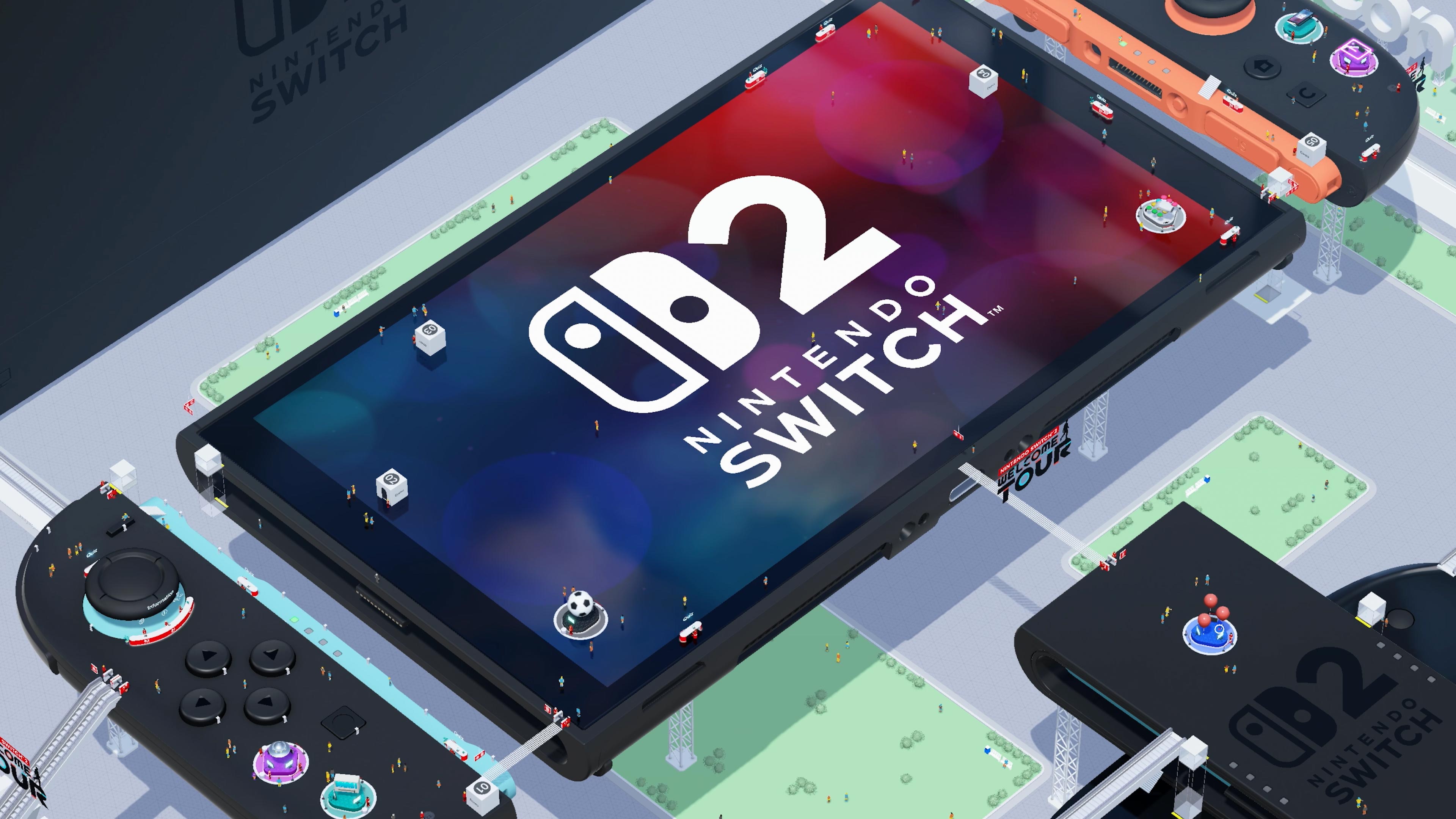 The overworld map from Nintendo Switch 2 Welcome Tour.