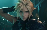 Final Fantasy VII Remake demo on Switch 2 now available Cloud looking at the camera, hand on sword, in a promotional screenshot for FF7 Remake on Switch 2