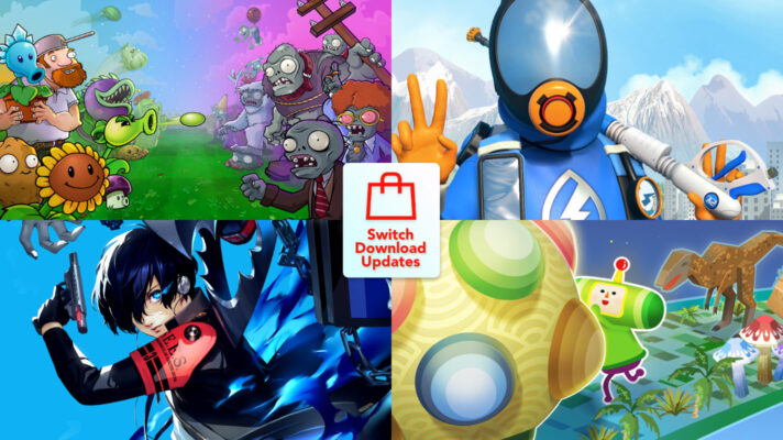 Nintendo Download Updates (W42) Plants, Persona, PowerWashing