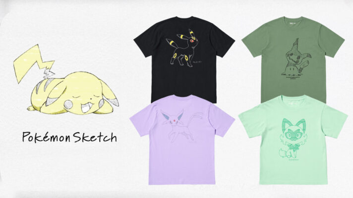 Uniqlo’s Pokémon Sketch lineup arrives in Australia
