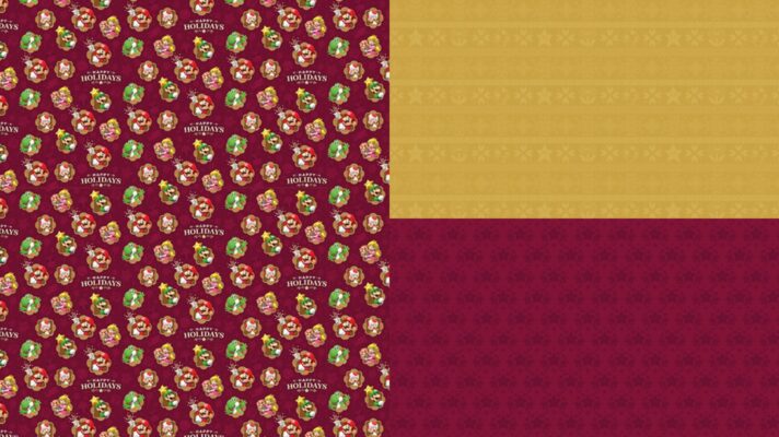 My Nintendo Christmas wrapping paper reward returns for another year