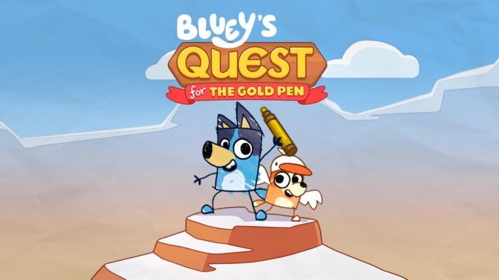 Bluey’s Quest for The Gold Pen hits consoles this May