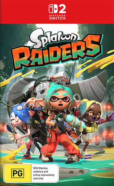 Splatoon Raiders box art